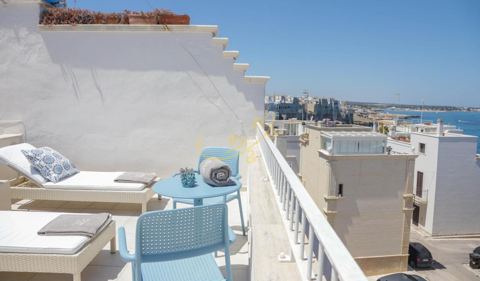Вілла Td Casa Marevino Seaside Terrace With Panoramic Views Поліньяно-а-Маре Екстер'єр фото