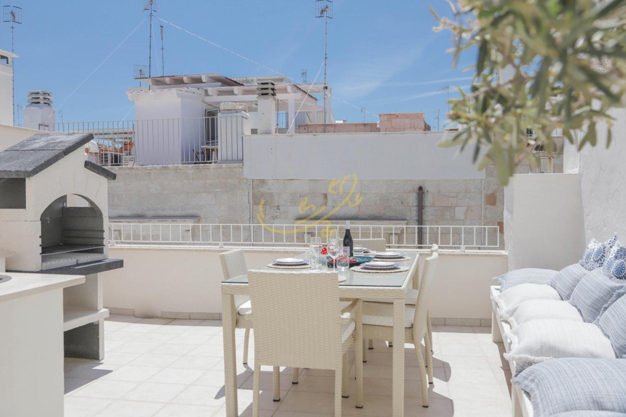 Вілла Td Casa Marevino Seaside Terrace With Panoramic Views Поліньяно-а-Маре Екстер'єр фото